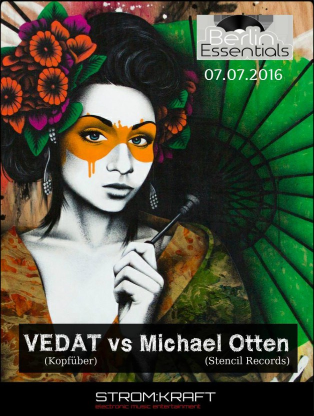 Thursday July 7th 08.00pm CET- Berlin Essentials Radio by Michael Otten ( Stencil Rec.)