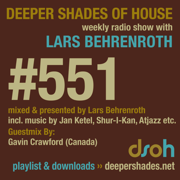 Sunday December 4th 05.00pm CET- Deeper Shades of House radio by Lars Behrenroth