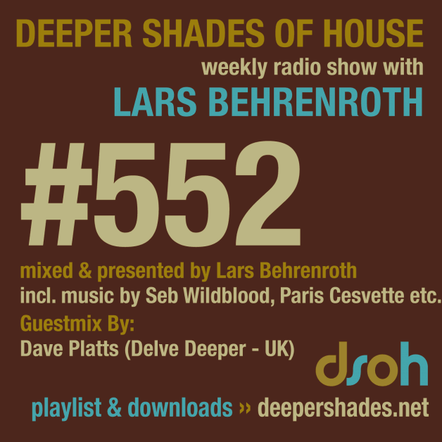 Monday December 12th 06.00pm CET- Deeper Shades of House radio by Lars Behrenroth