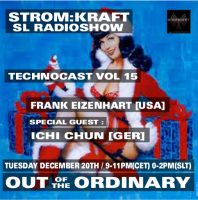 Tuesday December 20th 9.00pm CET [0.00pm SLT] – Second Life’s OUT OF THE ORDINARY RADIO #15 – Frank Eizenhart (USA)